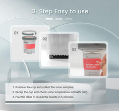 User-friendly 3-step testing setup