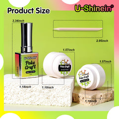 U-Shinein DIY magic blossom nail art kit benefits playful personalization