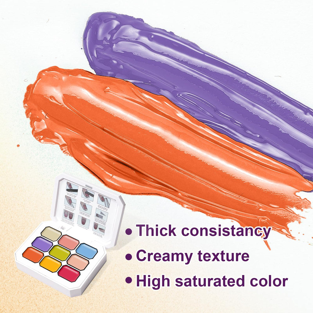 U-Shinein protective seal packaging keeps gels fresh between sessions.