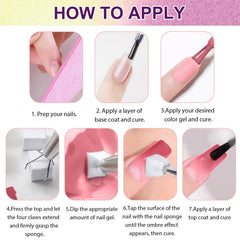 U-Shinein protective seal sticker keeps gels fresh during use