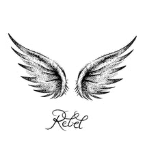 UBICA Angel Wings colors darken over days for depth and realism.