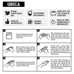 UBICA Angel Wings stay non-reflective for natural, everyday wear.