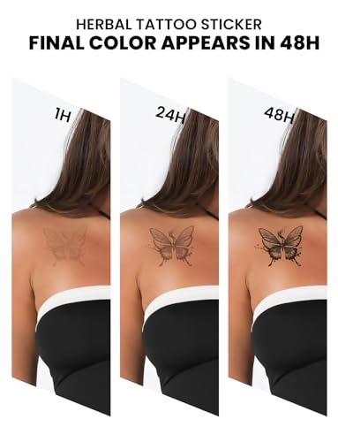 UBICA waterproof temporary tattoo stands up to swimming and sun