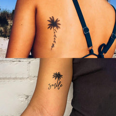 UBICA waterproof tattoo stays vivid during swimming and beach days