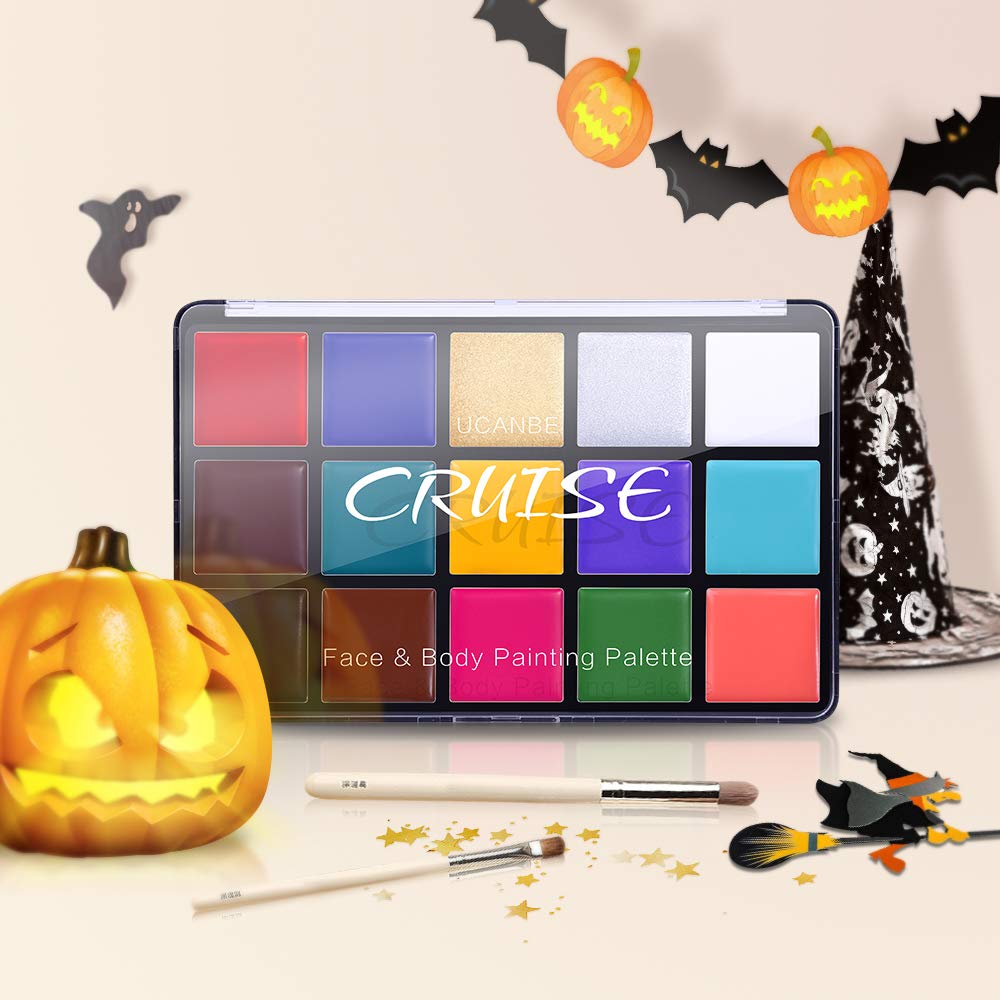 Cosplay-friendly makeup look created with UCANBE palette for festivals.