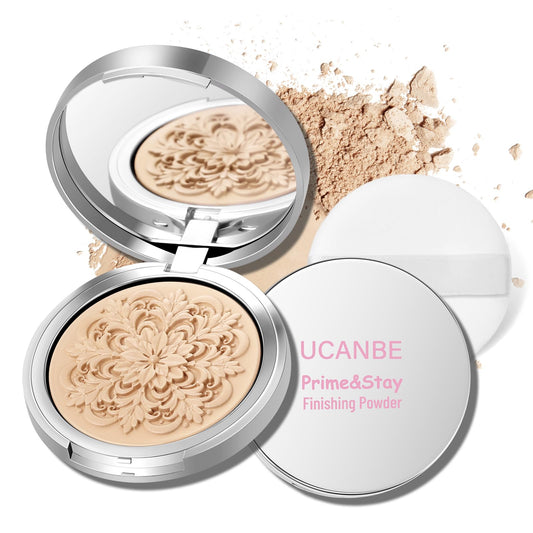 UCANBEMAKEUP SuperFreeze pressed setting powder compact for oil-control and a matte finish