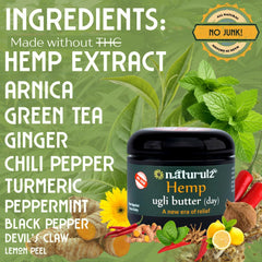 Ugli Butter Day & Night Hemp Bundle 2-pack 4oz hero image