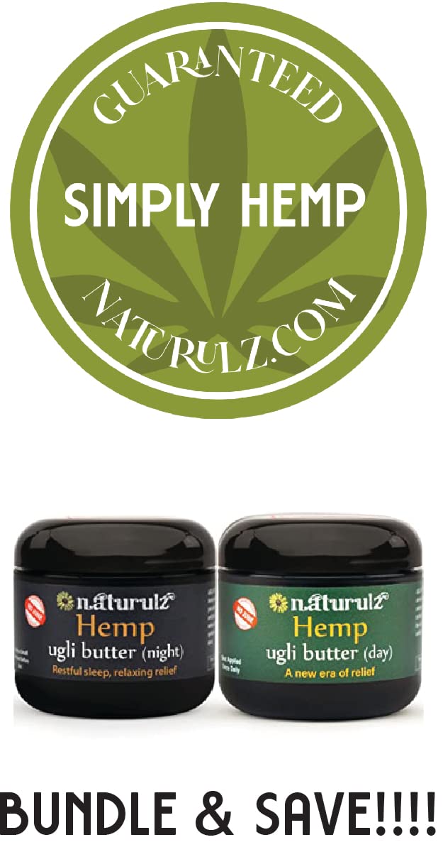 Ugli Butter Nighttime Hemp Cream 4oz bottle