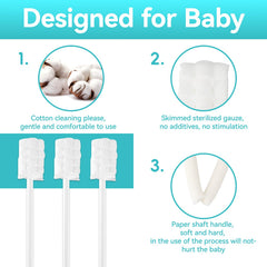 Safe, medical-grade materials used in baby toothbrush