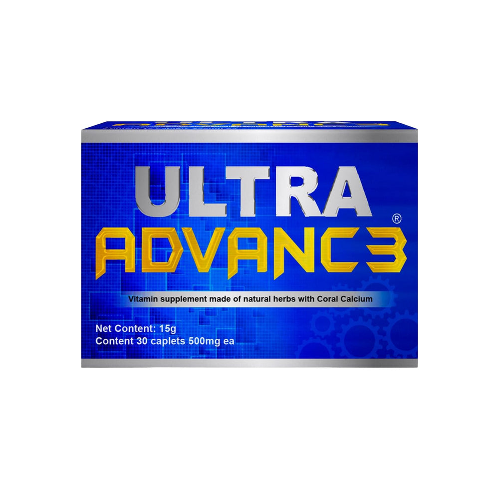 Ultra Advance 3 Original Blue bottle front view