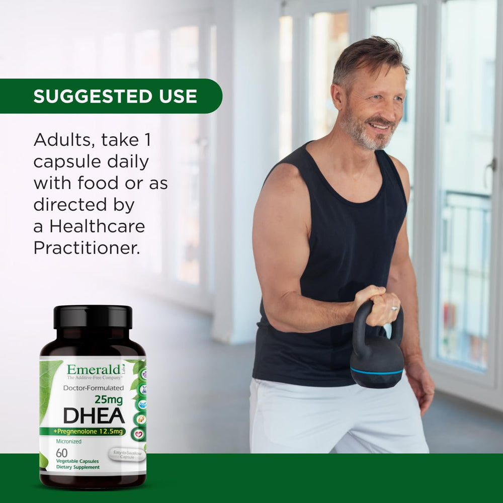 Doctor-formulated adrenal support supplement bottle