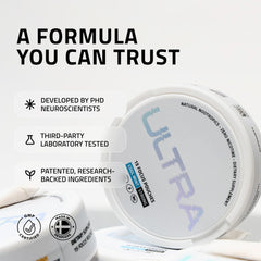 Nootropics blend including L-Theanine, Panax Ginseng and Alpha GPC
