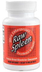 Ultra Glandulars Ultra Raw Spleen 200 mg – 60 Tabs bottle label