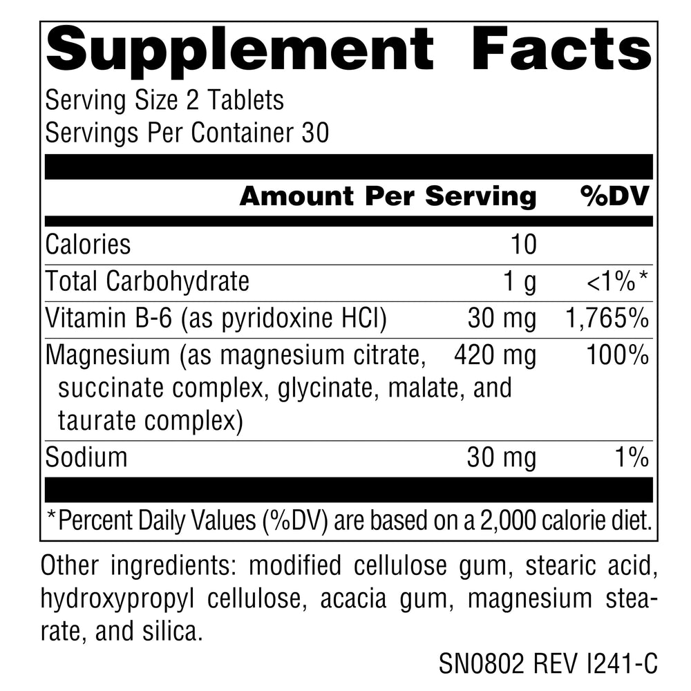 Vitamin B-6 and magnesium support for cardiovascular health