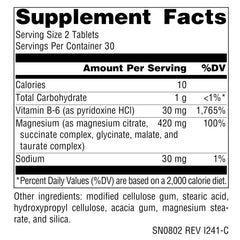 Vitamin B-6 and magnesium support for cardiovascular health