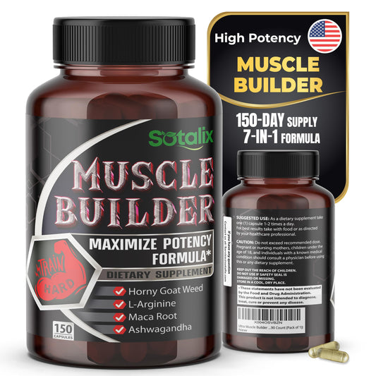 Ultra Muscle Builder supplement hero image
