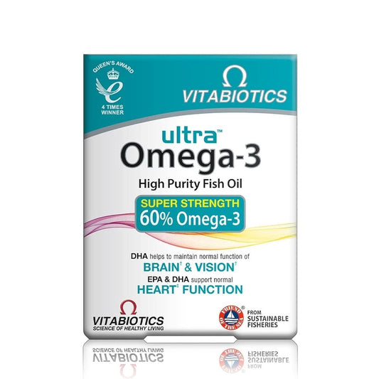 Ultra Omega 3 High Potency 60 Caps bottle