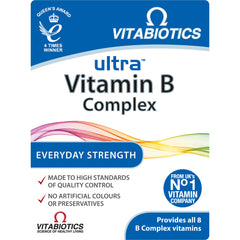 Ultra Vitamin B-Complex Tablets – Pack of 60 by VITABIOTICS LTD