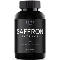 Ultra6 saffron supplements bottle and label