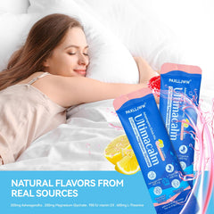 UltraCalm packaging display on a store shelf