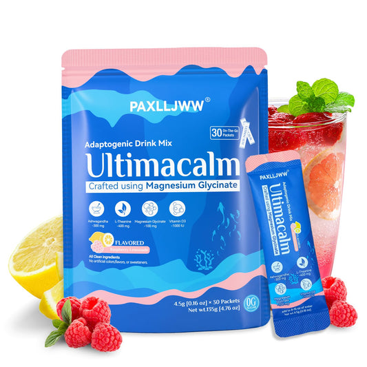 UltraCalm Raspberry Lemonade 30-serving canister front view