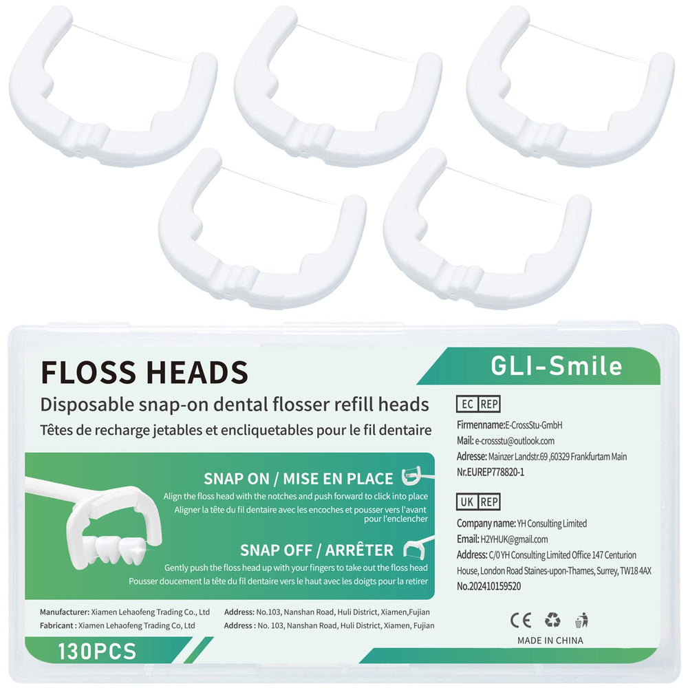 Ultraclean Access Flosser Refill Heads 130ct packaging