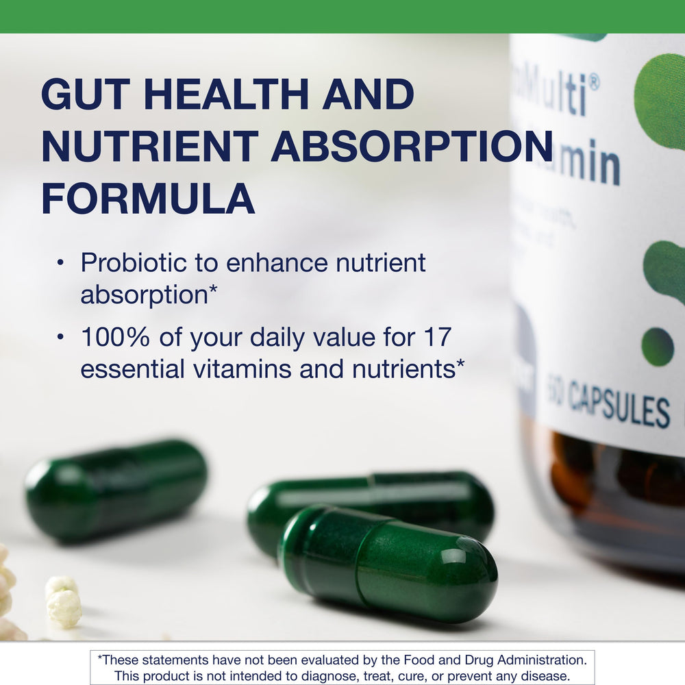 Product label highlighting gluten-free and allergen-free formulation