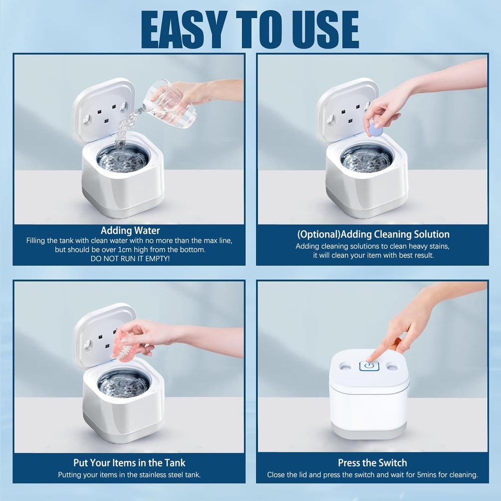 Compact portable design ideal for travel