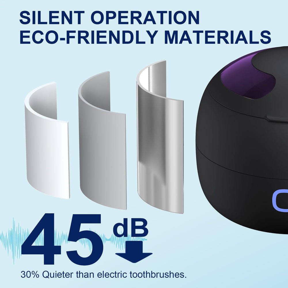Display of four cleaning modes on the ultrasonic cleaner