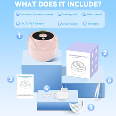 Gift-ready packaging of the ultrasonic cleaner