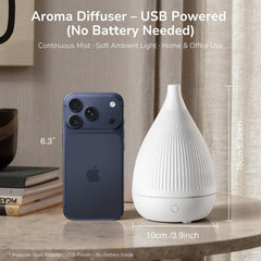 Diffuser displaying 7-color LED night light