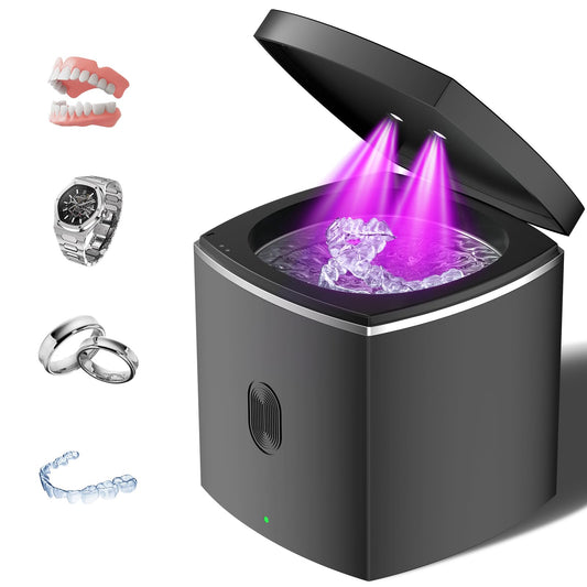 Ultrasonic retainer cleaner device with 200ml tank