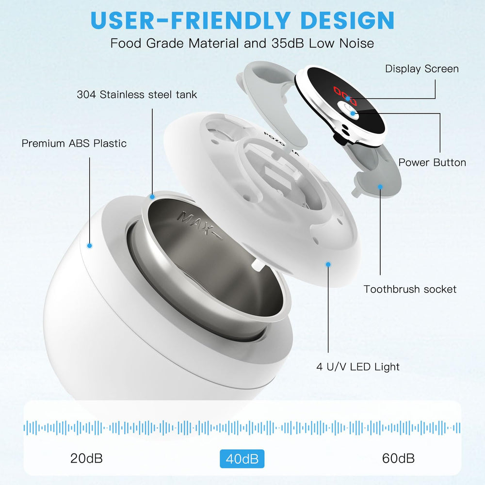 Compact portable design with 25W power label