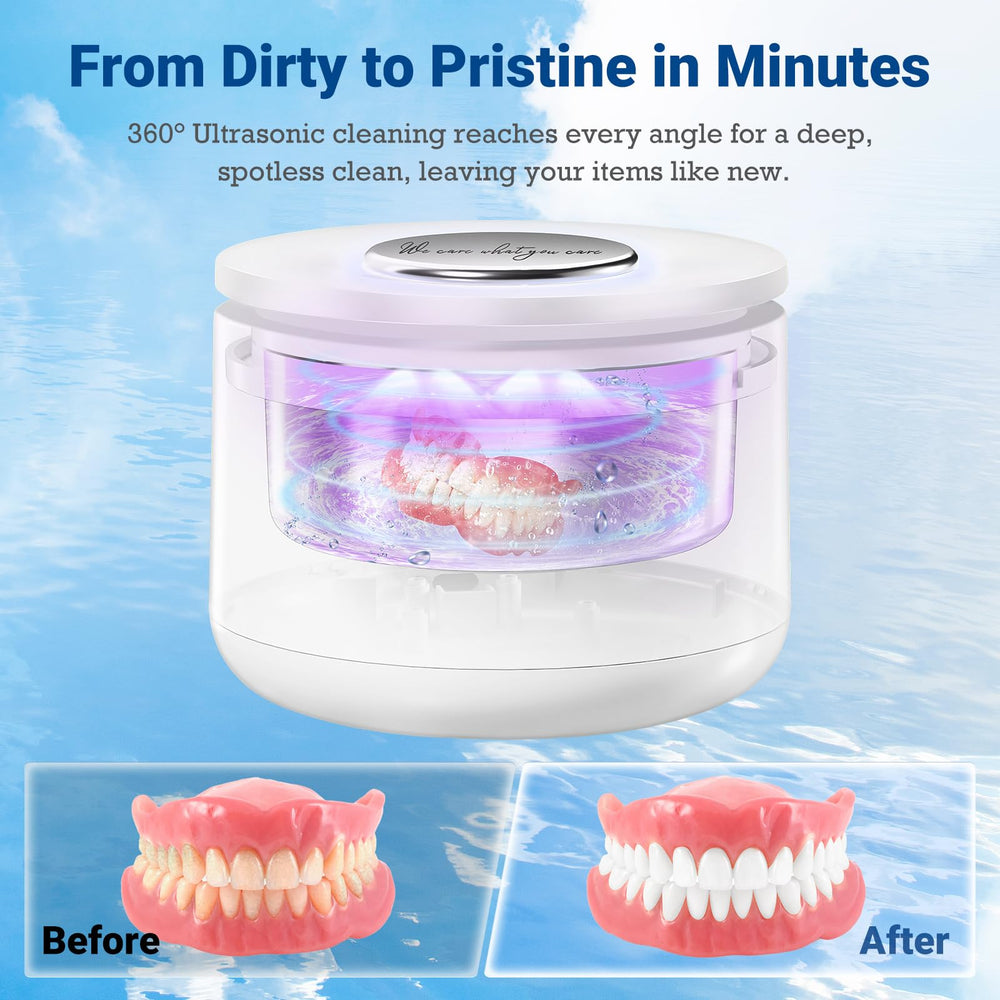 Three cleaning modes interface with timer display