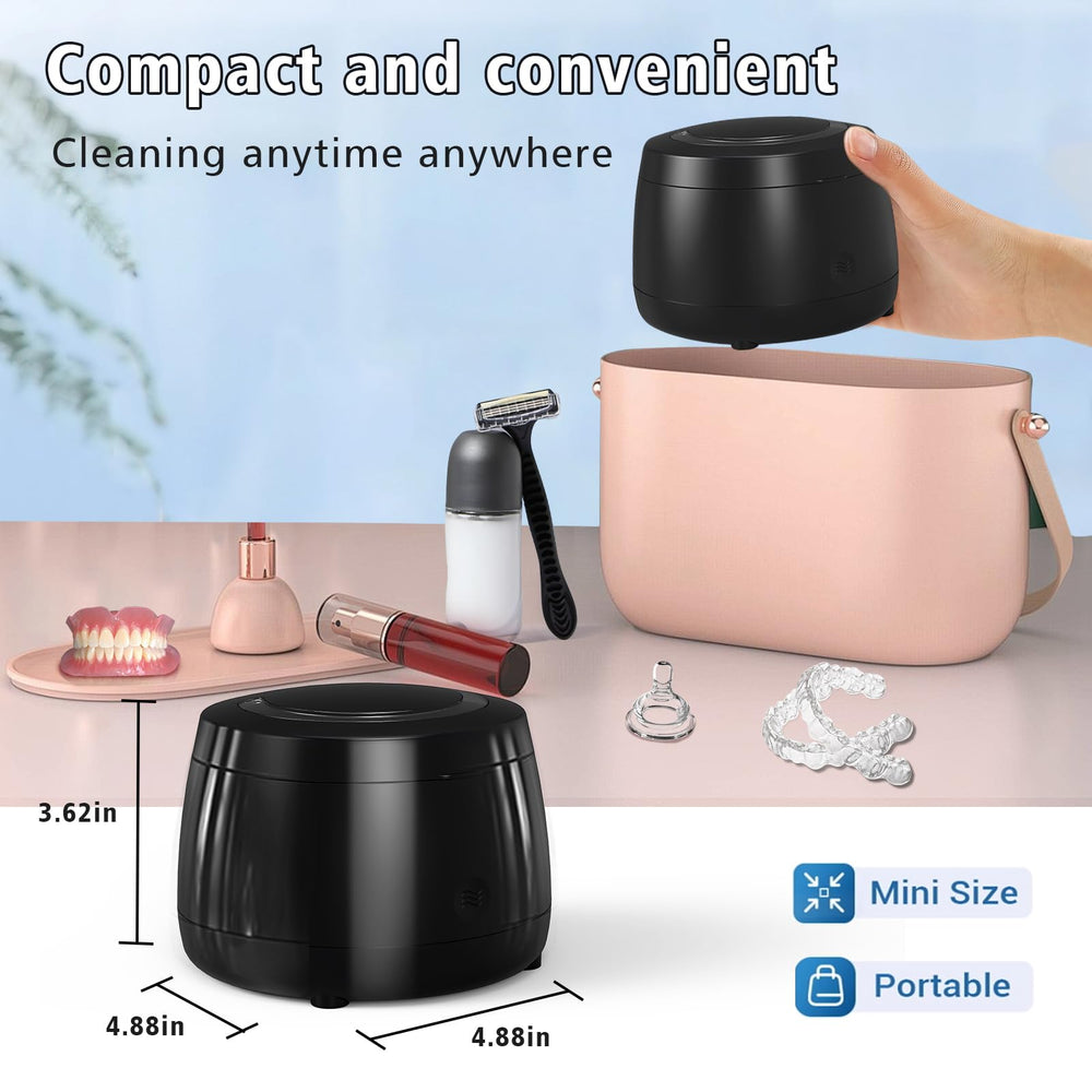 Packaging contents: ultrasonic machine and accessories