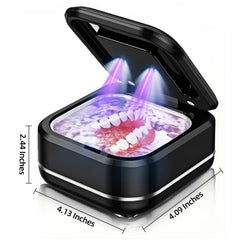 6-minute deep ultrasonic cleaning cycle with UV light