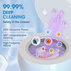 One-touch operation button on the cleaner
