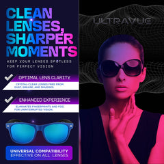 ULTRAVUE gel lens cleaner bottle - 2oz