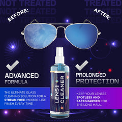Two microfiber cloths included with the ULTRAVUE kit