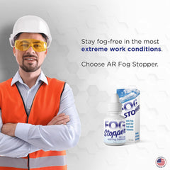 Safe for all lenses and PPE such as goggles