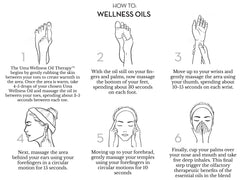 UMA Pure Rest Wellness Oil roll-on application aids mindful de-stress routine