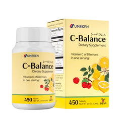 Umeken C-Balance Chewable Vitamin C bottle 136g