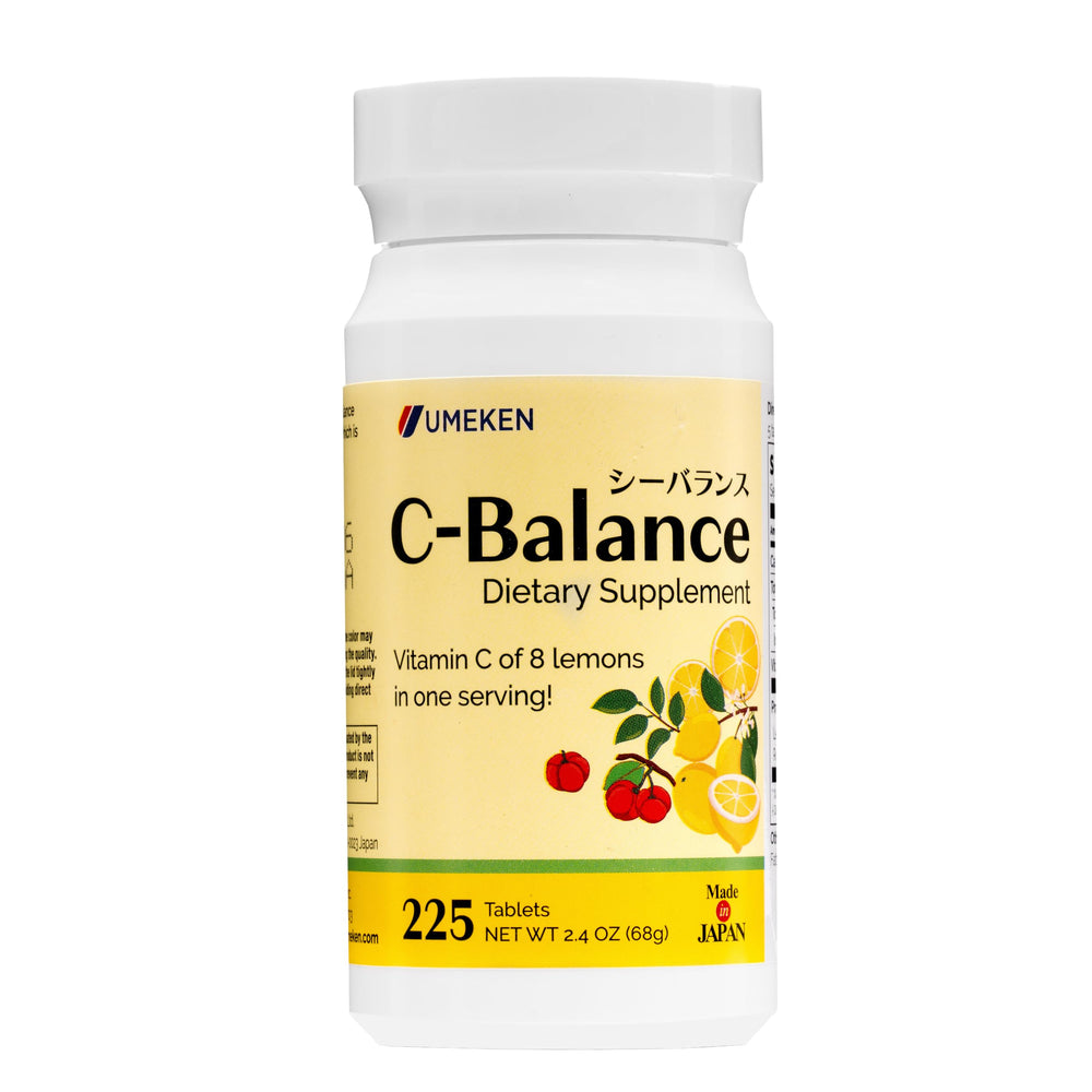 Front view of Umeken C-Balance Vitamin C Chewables bottle