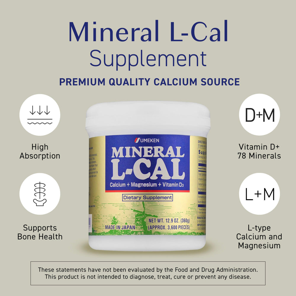 Nutrition label showing Vitamin D3 and minerals