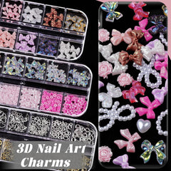Umillars nail charms kit brush for smooth application