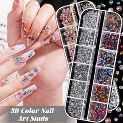 Umillars multi shaped gems with beads for texture and sparkle