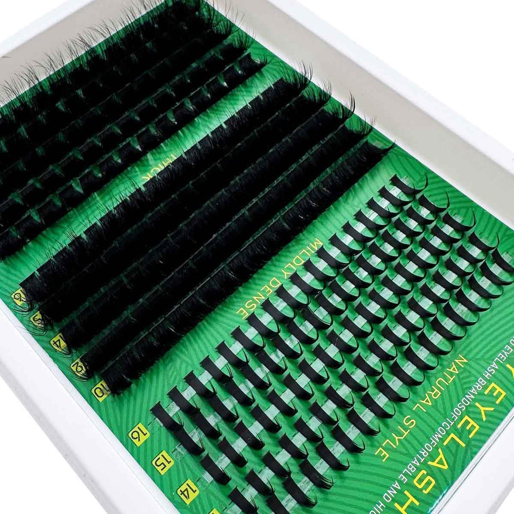 UMIRYAO DIY lash extensions 300D clusters maximize volume for stage-ready lashes.
