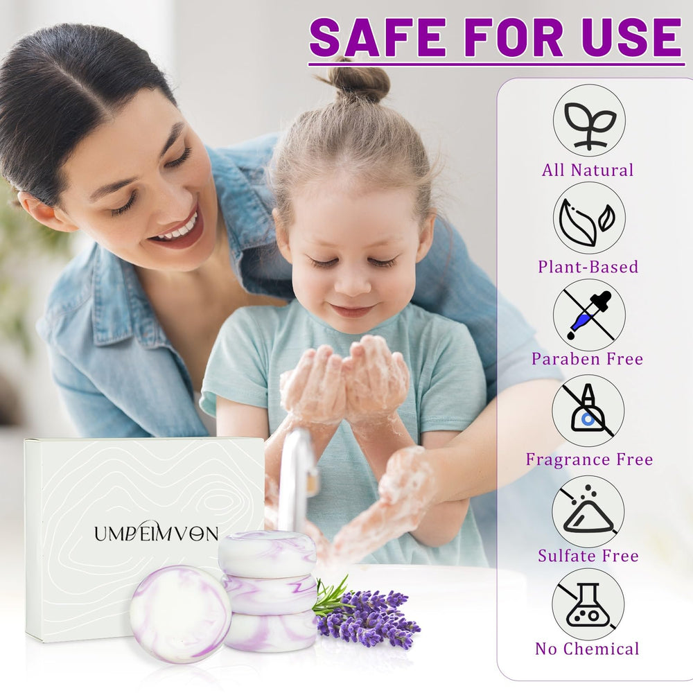 Umpeimvon hotel-travel soap collection suitable for hotel or camping use.