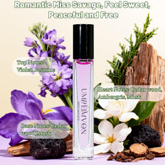 Umpeimvon Marshmallow Blush bottle with lemon, rose and jasmine for versatile wear.