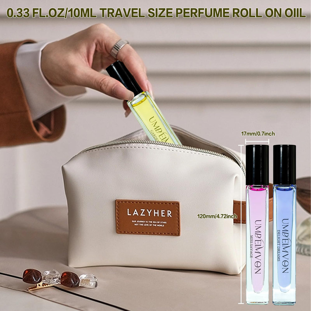 Umpeimvon 3-pack display of versatile fragrance oils